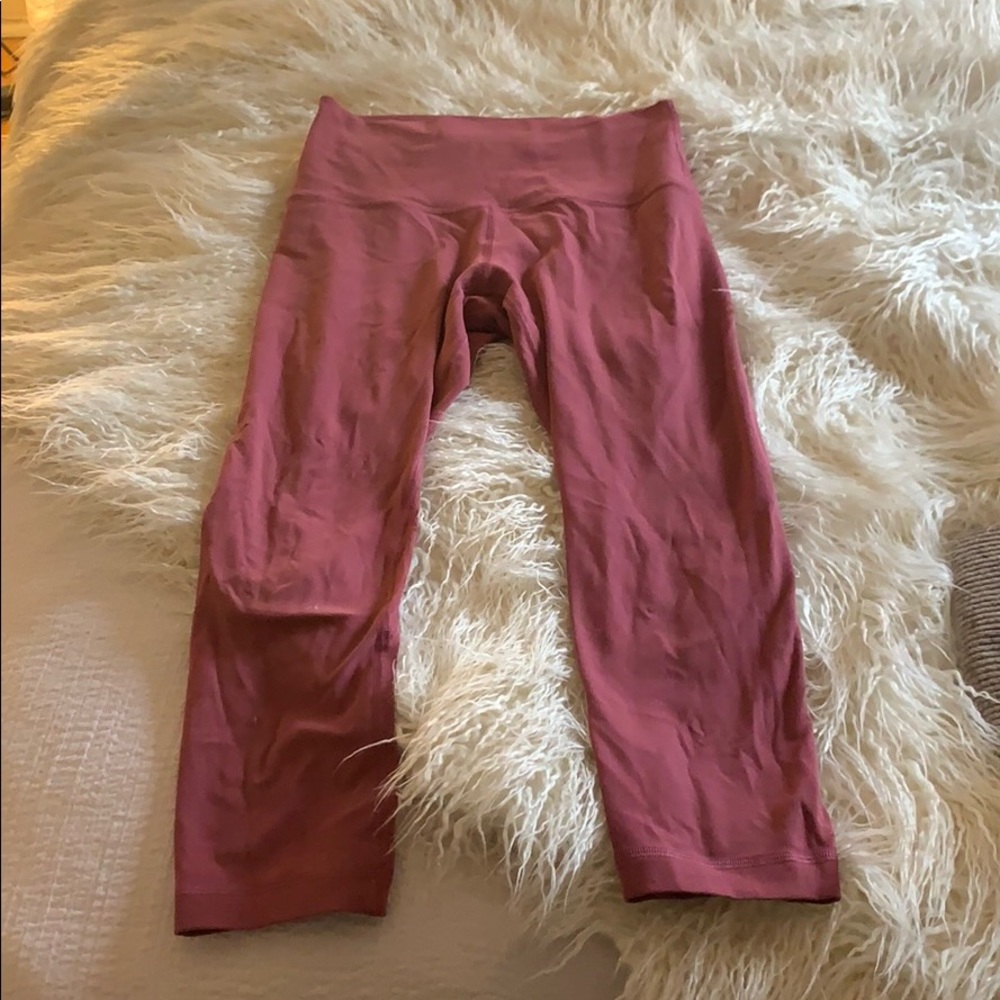 Lululemon align cropped leggings